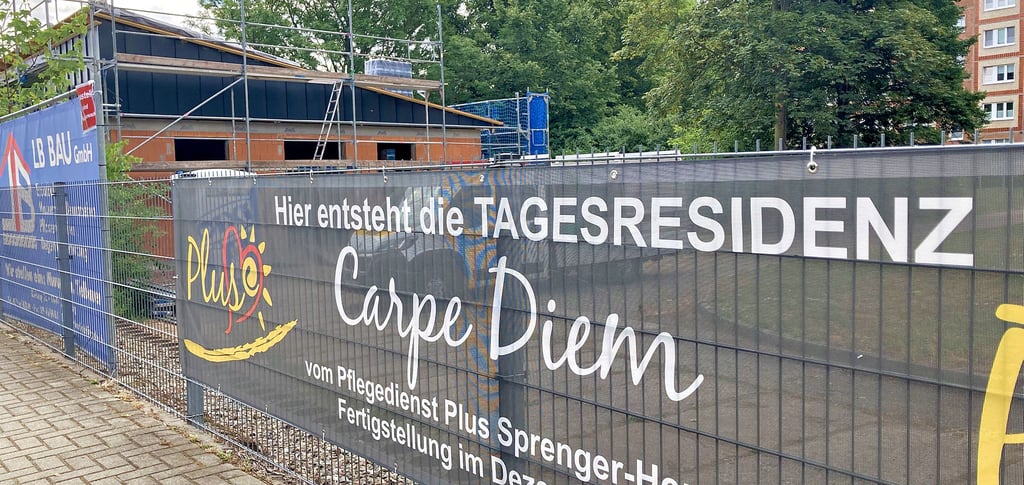 Platz für 18 Menschen soll die Seniorenresidenz in der Weyhestraße bieten.