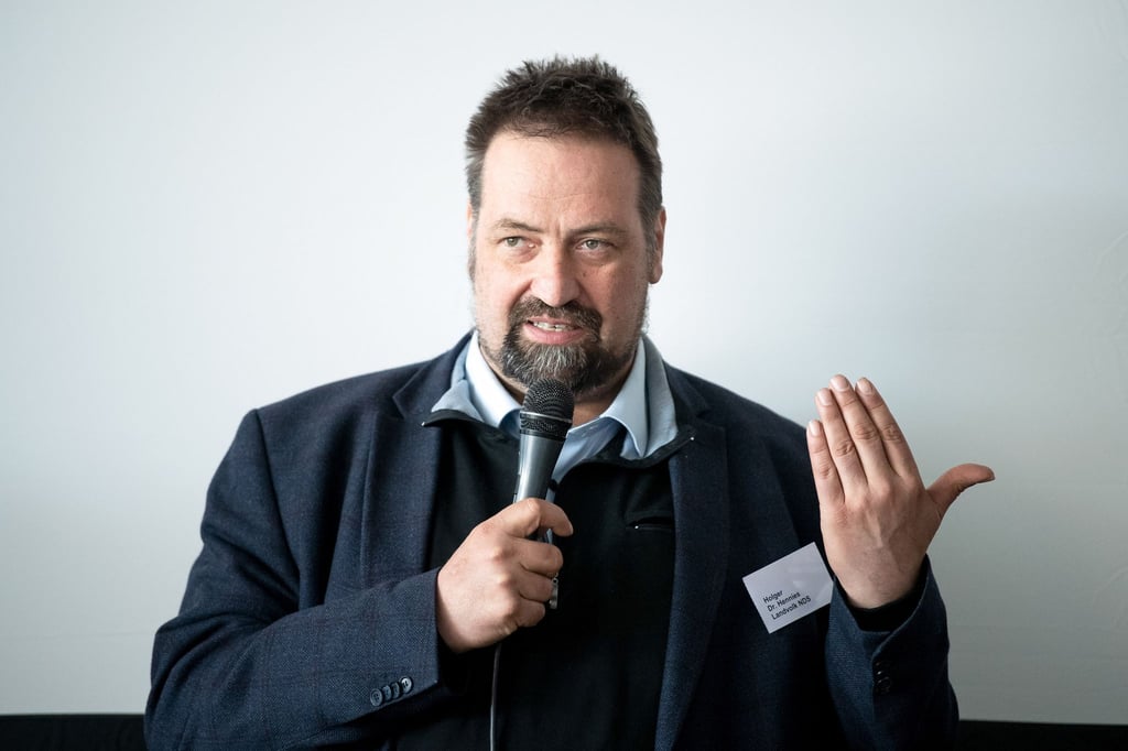 Holger Hennies, Präsident des Landvolks Niedersachsen, spricht.