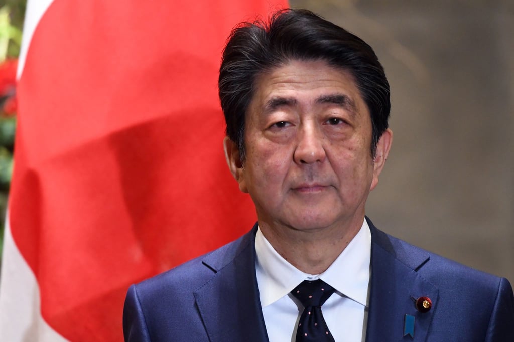 Der damalige japanische Premierminister Shinzo Abe im Februar 2018 in Tokio.