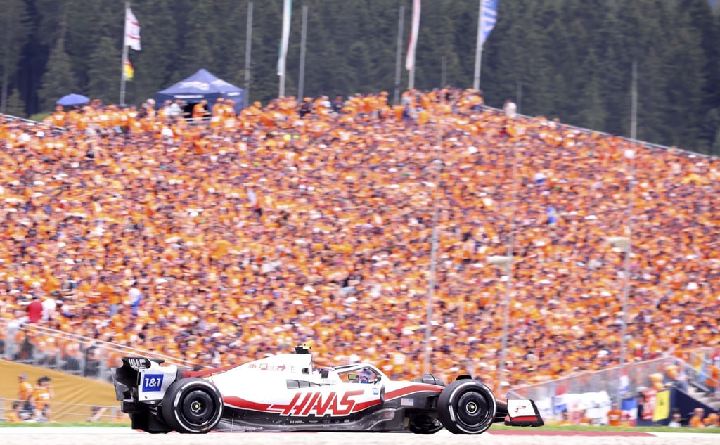Fuhr in Österreich auf Rang sechs: Mick Schumacher vom Team Haas.
