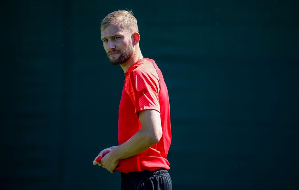 Wird von seinerm früheren Trainer bei Österreichs U21 hoch gelobt: Konrad Laimer von RB Leipzig.