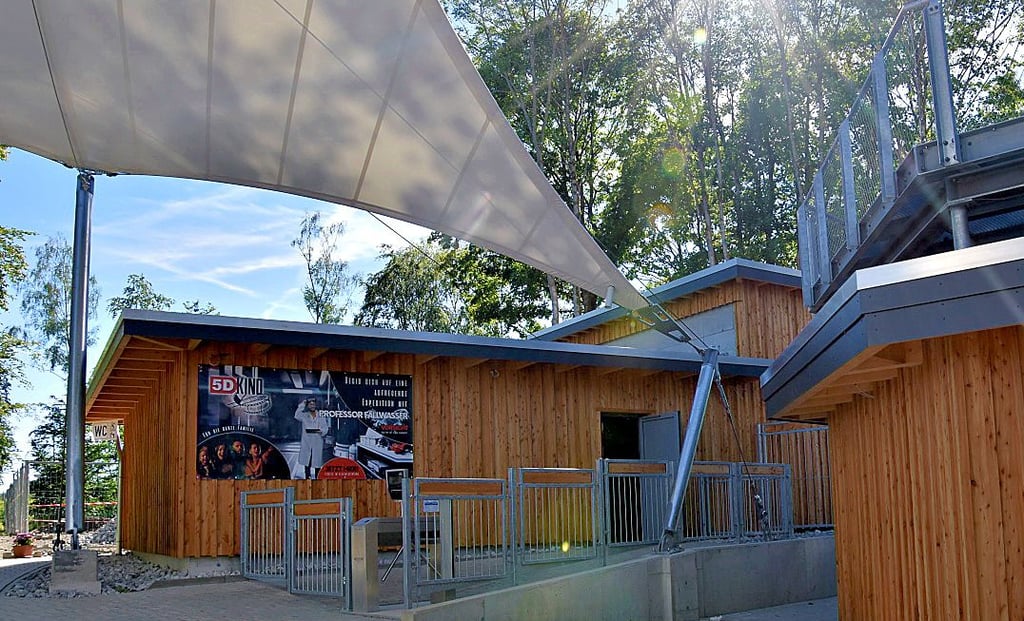 Im 5-D-Kino von Harzdrenalin an der Rappbodetalsperre können Besucher den Weg des Wassers nachvollziehen.