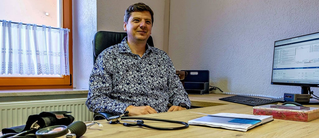 Dr. medic Levente Szölösi praktiziert in Dessau und jetzt auch in Wörlitz.
