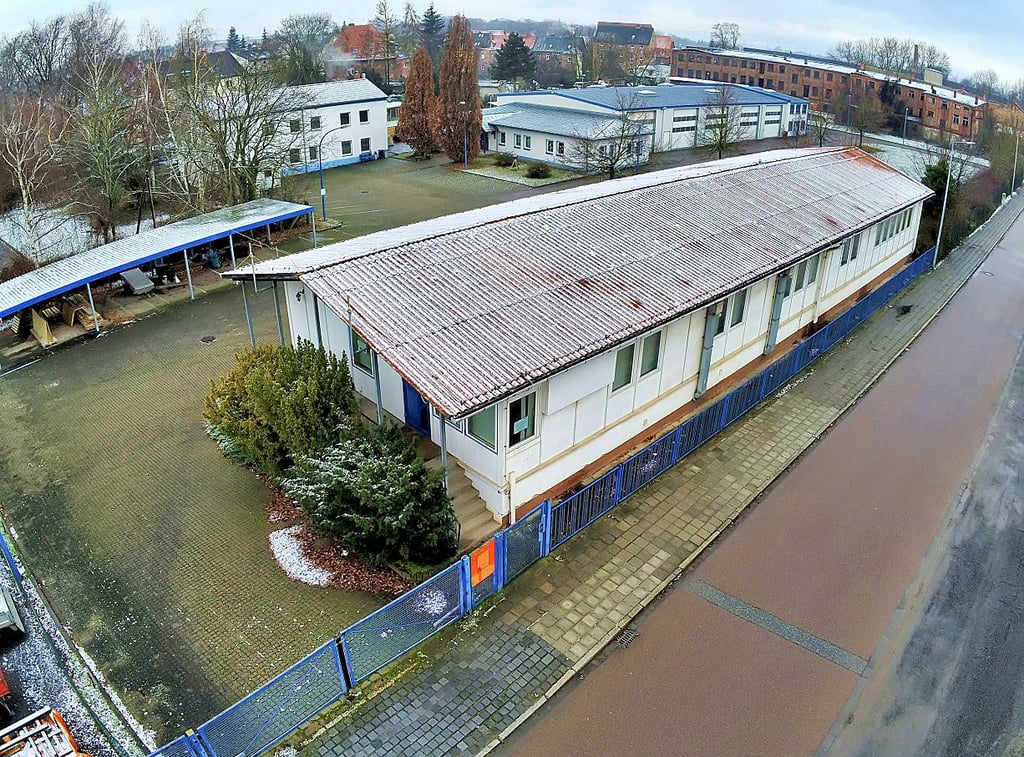 Das verbandseigene Grundstück des Wasserverbands in der Lengefelder Straße in Sangerhausen.