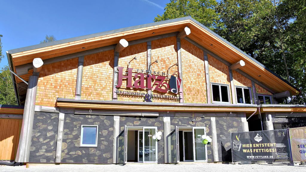 Der „Typisch Harz“-Regioshop und Kulturhalle von Harzdrenalin ist vor kurzem eröffnet worden.
