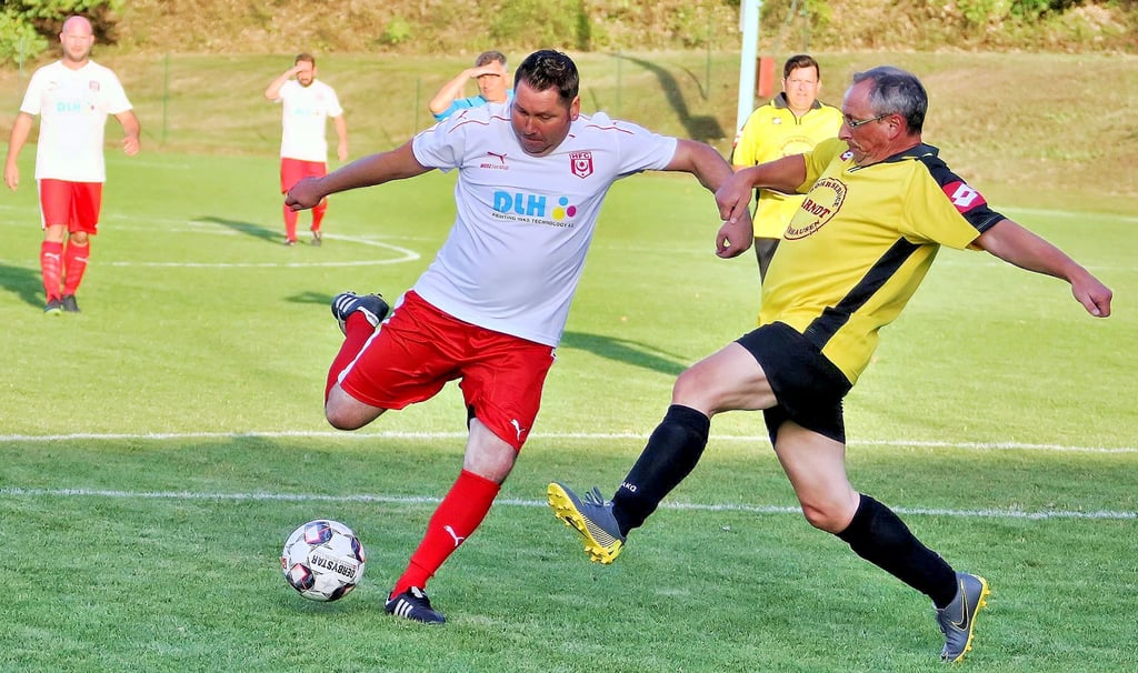 Auch HFC-Legende Enrico Kricke gehört zum Mannschaftsaufgebot, das in Cörmigk für fußballerische Leckerbissen sorgen soll.