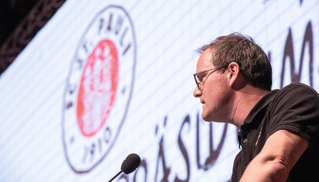 Steht seit 2014 an der Spitze des Fußball-Zweitligisten FC St. Pauli: Oke Göttlich.