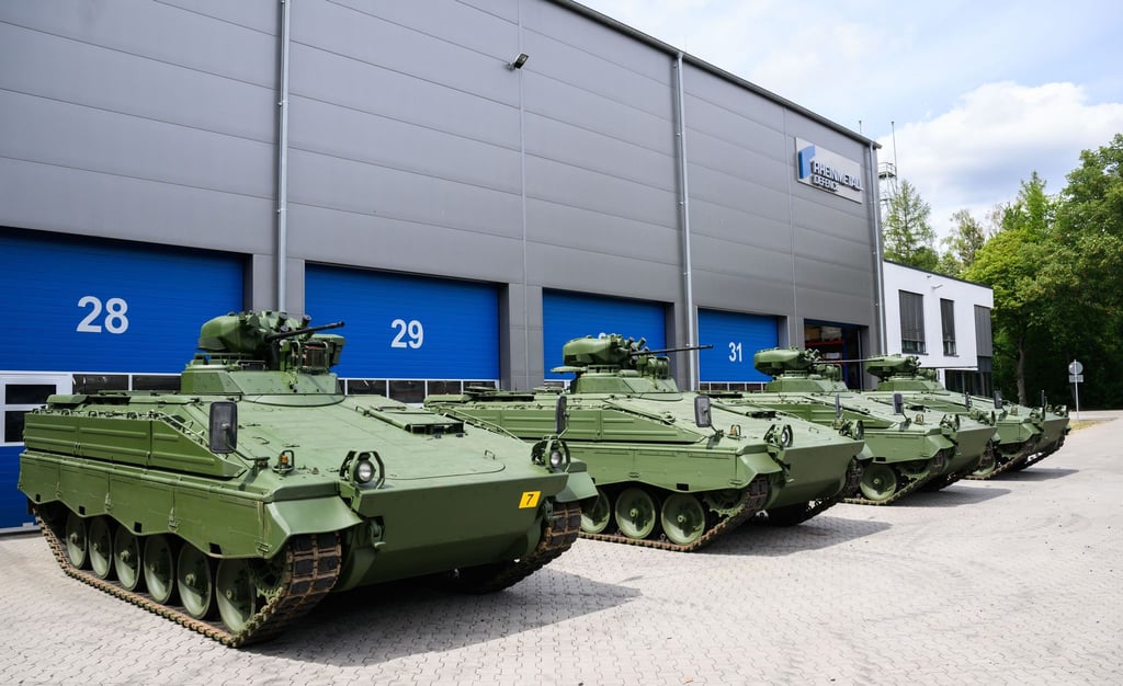 Neben den aufbereiteten Marder-Panzern (im Bild) will Rheinmetall auch ältere Ausgaben des Kampfpanzers Leopard 1 weiterverkaufen.