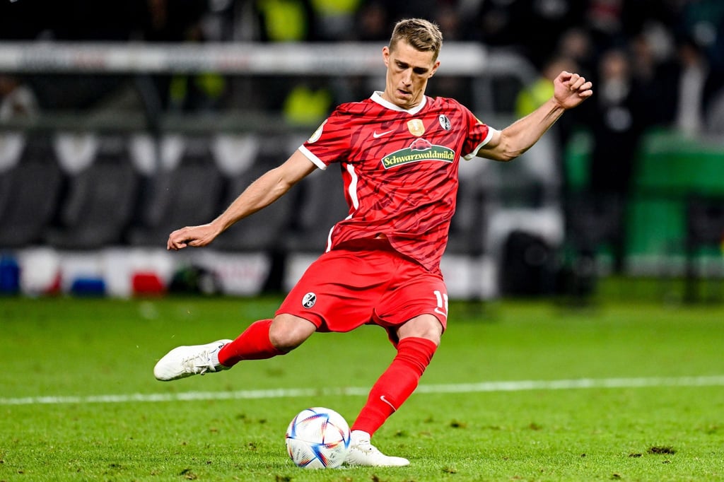 Stand beim 1. FC Köln und dessen Trainer Baumgart hoch im Kurs: Freiburgs Nils Petersen.