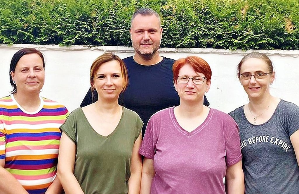 Beatrice Knull (von links), Jasmin Hofmann, Wilko Maatz, Maren Maatz und Silvana Grabert gehören zum Vorstand des Vereins.