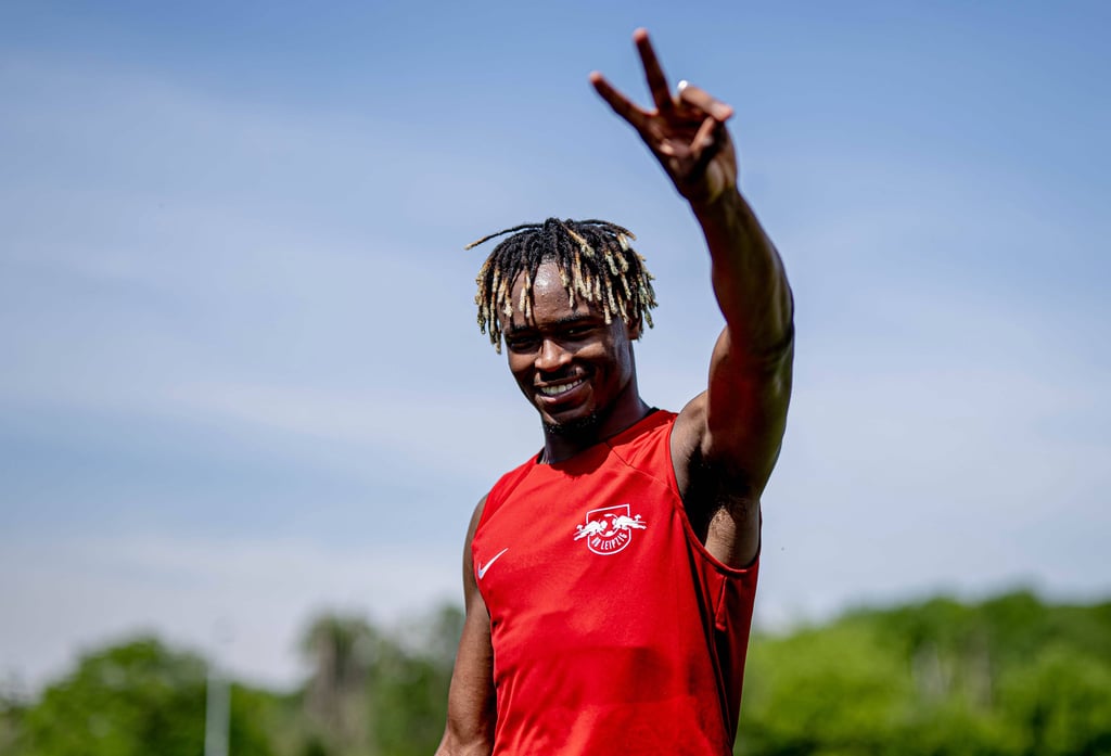 Mohamed Simakan will seine Nervosität ablegen.