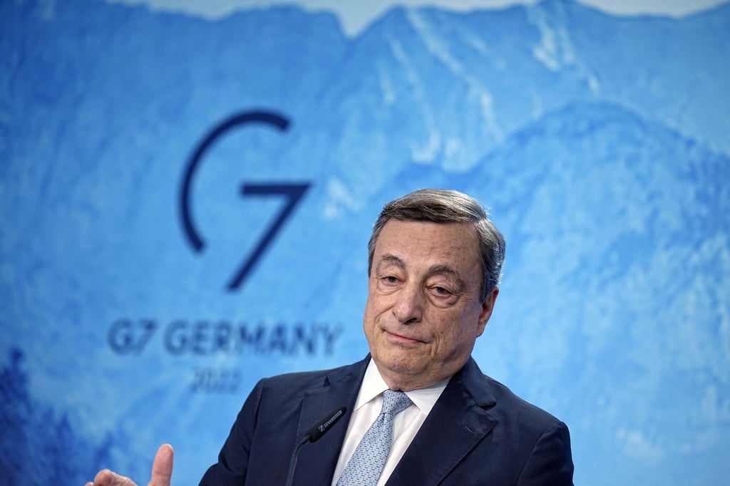 Der Premierminister von Italien: Mario Draghi.
