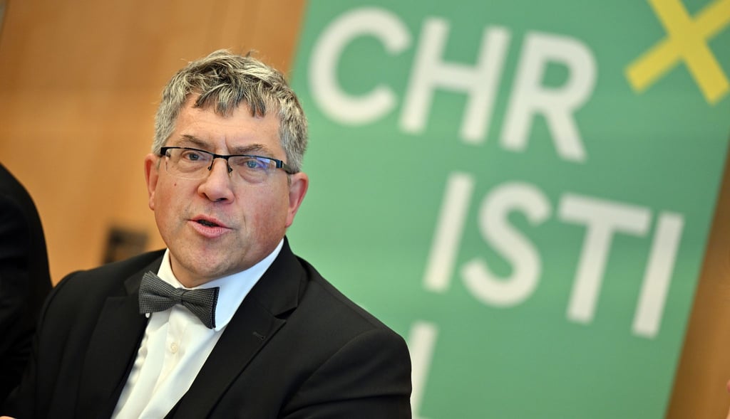 Friedrich Kramer, Landesbischof der Evangelischen Kirche in Mitteldeutschland, in Erfurt.