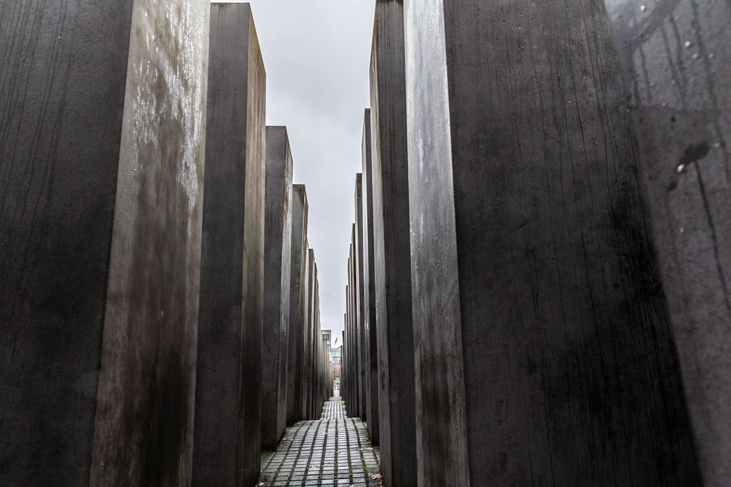 Das Mahnmal für die ermordeten Juden Europas, das auch Holocaust-Mahnmal genannt wird..
