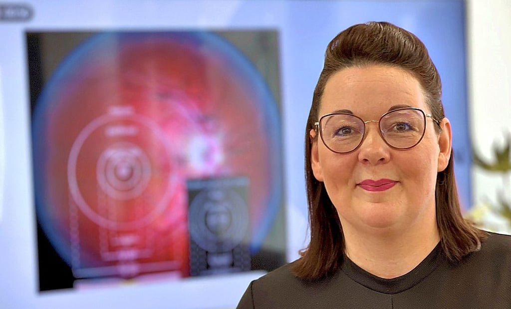 Nancy Kellermann vom Zentrum für Optometrie und Augenoptik in Magdeburg.