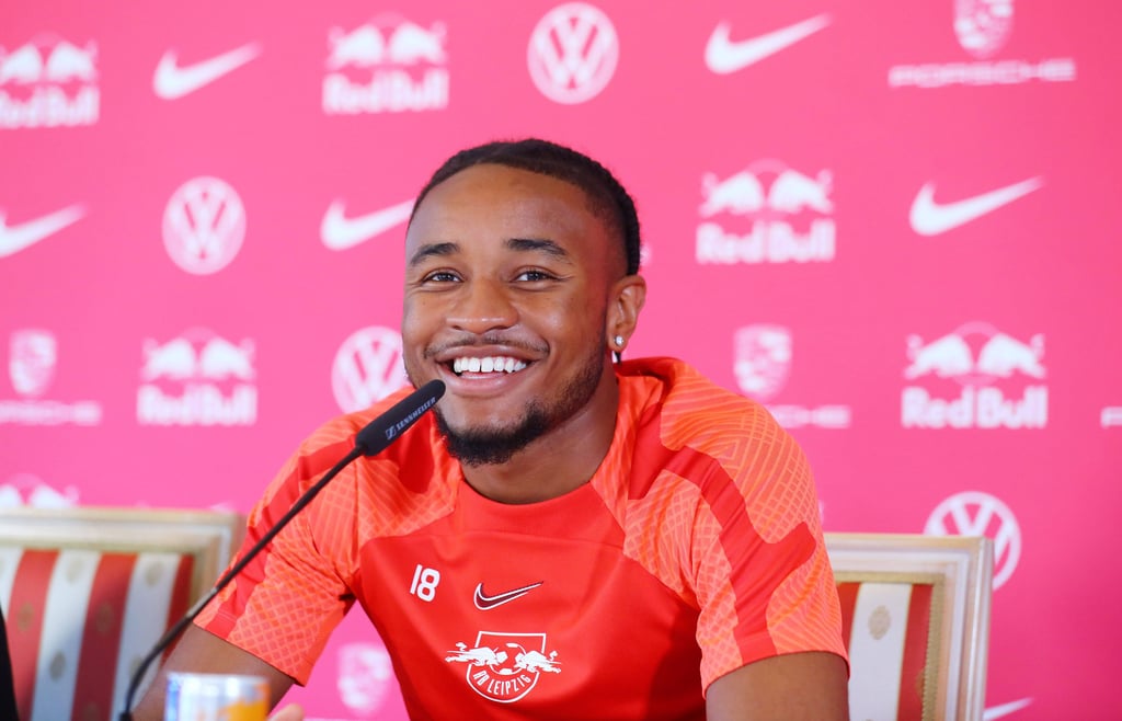 Christopher Nkunku will mit RB Leipzig erstmals den Supercup gewinnen.