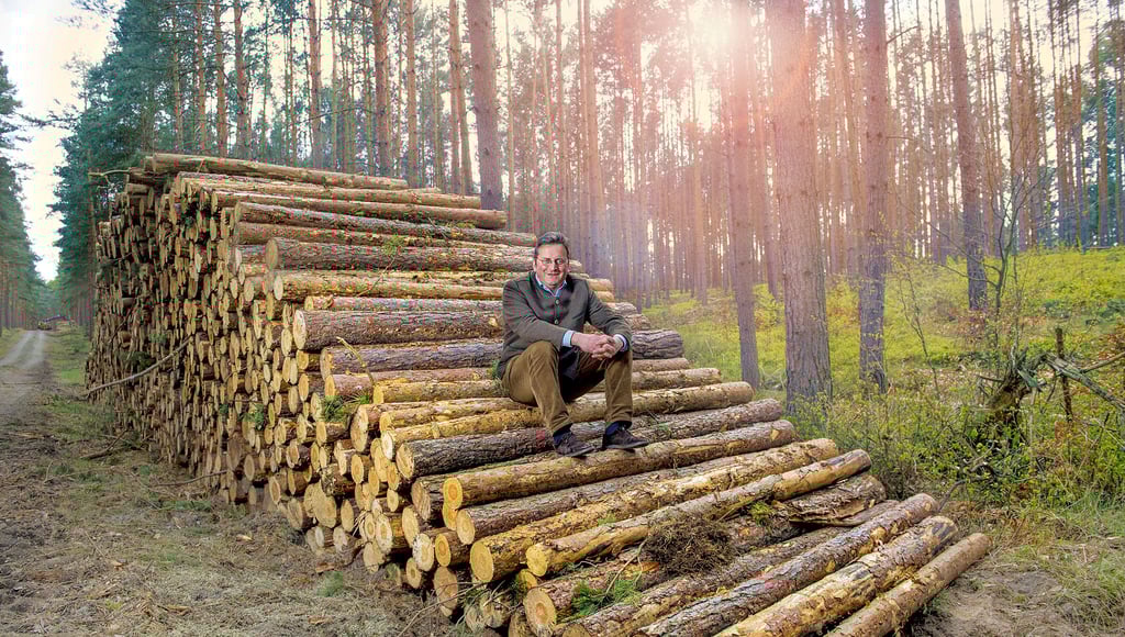 Der Vorsitzende des Waldbesitzerverbandes Sachsen-Anhalt: Franz Prinz zu Salm-Salm