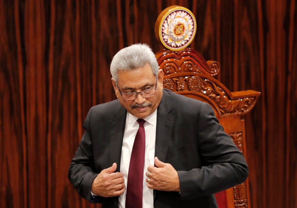Nicht mehr Präsident des Inselstaats Sri Lanka: Gotabaya Rajapaksa.
