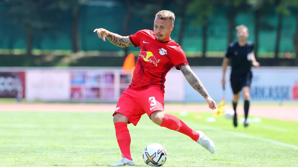 Lenkte das Spiel für RB Leipzig in die richtigen Bahnen: Angeliño erzielt das 1:0 gegen den FC Southampton.