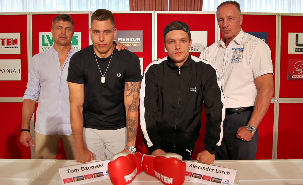 Tom Dzemski will sich mit seinem Papa und Trainer Dirk gegen Alexander Lorch, der ebenfalls von seinem Vater Uwe gecoacht wird, heute Abend den deutschen Meistertitel holen.