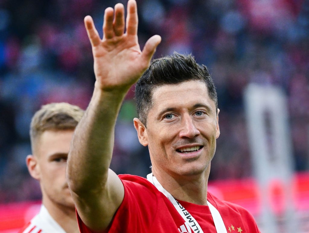 Verabschiedete sich erst einmal Richtung Mallorca: Robert Lewandowski.