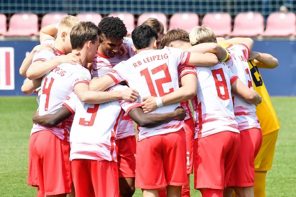 Neues Pesronal und neue Ziele: Die U19 von RB Leipzig.