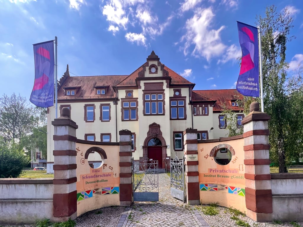 Seit zehn Jahren gibt es die Freie Sekundarschule in Dessau.