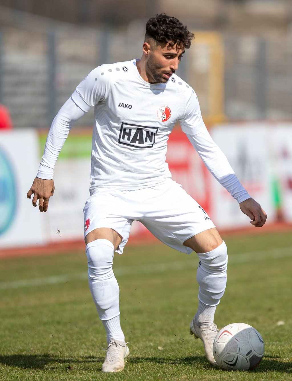 Nader El-Jindaoui , damaliger Spieler vom Berliner AK in Aktion.