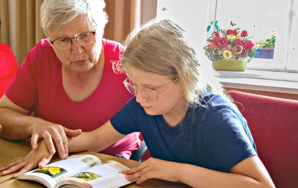 Regina Nordmann und ihre Enkelin Lorina gehören zu den Gewinnern der diesjährigen Aktion.