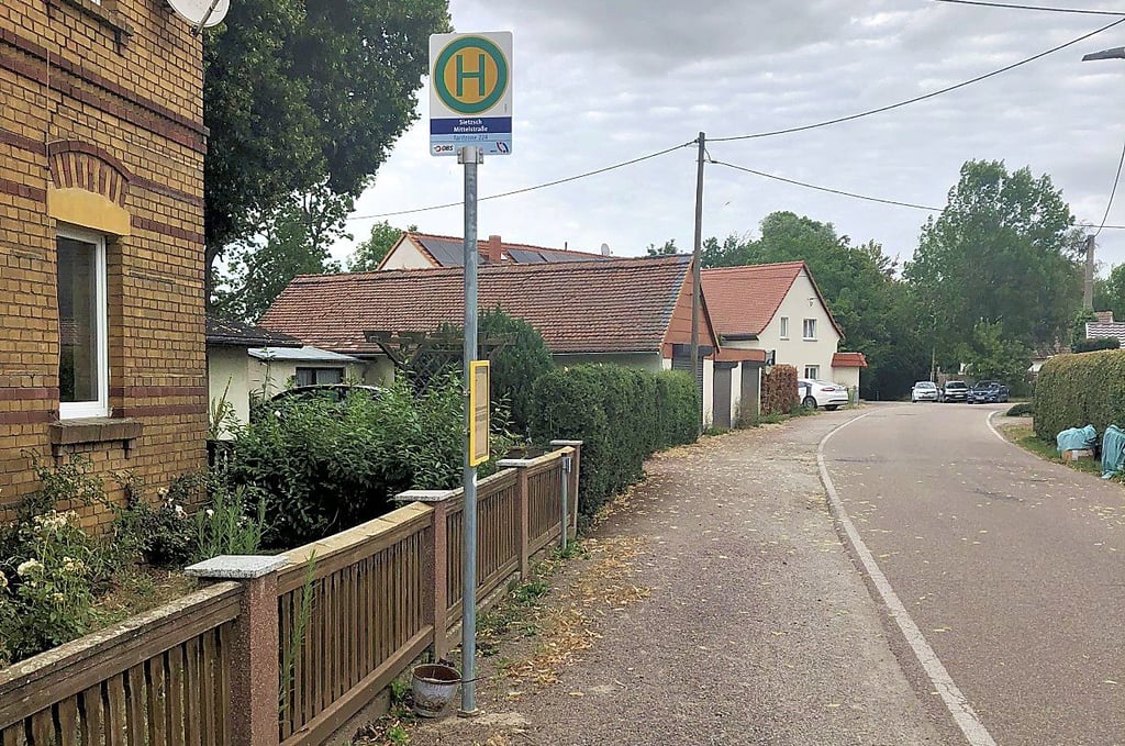 Die Haltestelle an der Halleschen Straße ist Anlass für Ärger.
