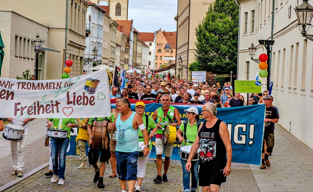 Montagsspaziergang durch die Wittenberger innenstadt