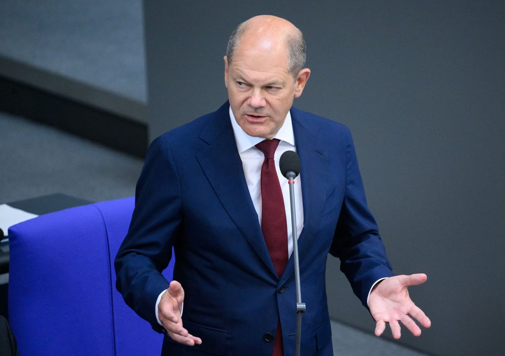 Bundeskanzler Olaf Scholz.
