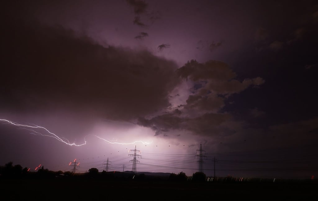 Gewitter in Baden-Württemberg (Archivbild).