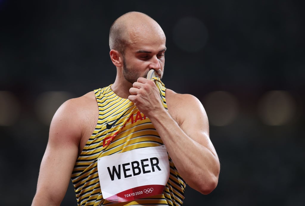 Einer der wenigen deutschen Medaillenhoffnungen in Eugene: Speerwerfer Julian Weber.