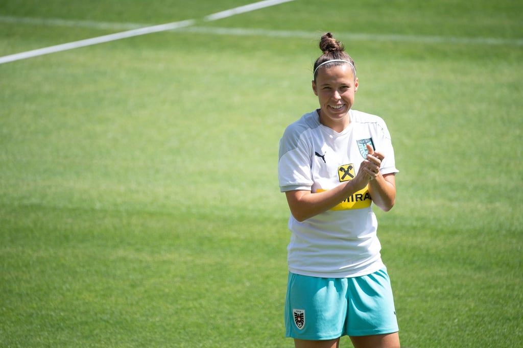Auf sie müssen die deutschen Spielerinnen im K.o.-Spiel gegen Österreich besonders achten: Nicole Billa.
