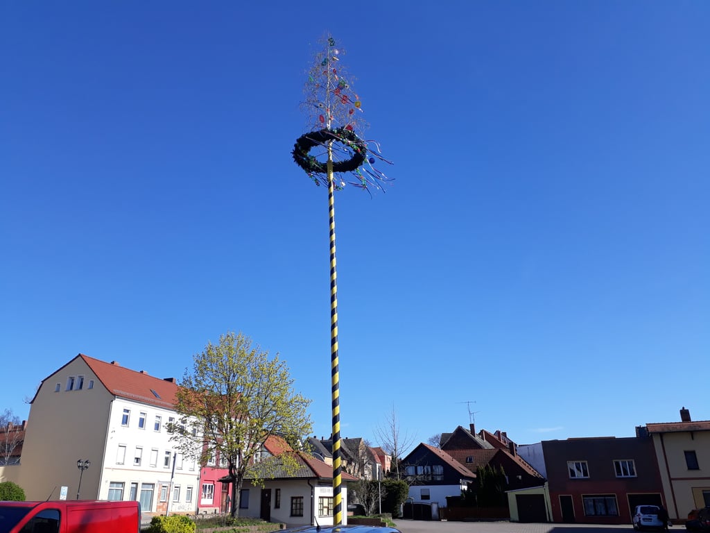 Maibaum in Theißen 2022