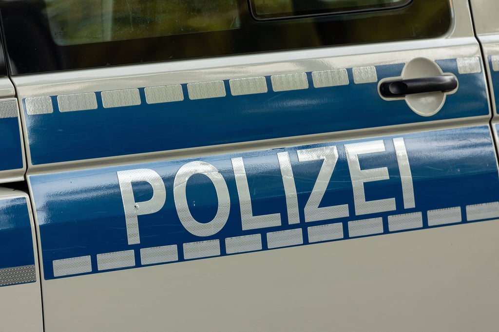 Polizisten fassen in Zeitz einen Betrunkenen, der randaliert hat.