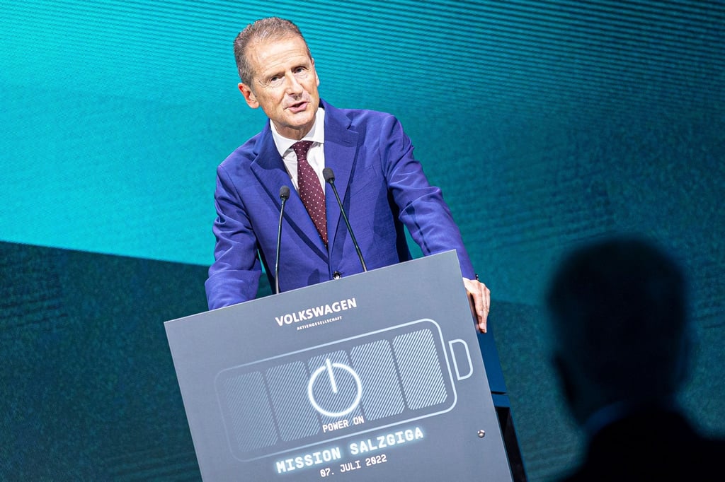 Der bisherige Vorstandsvorsitzende der Volkswagen AG: Herbert Diess.