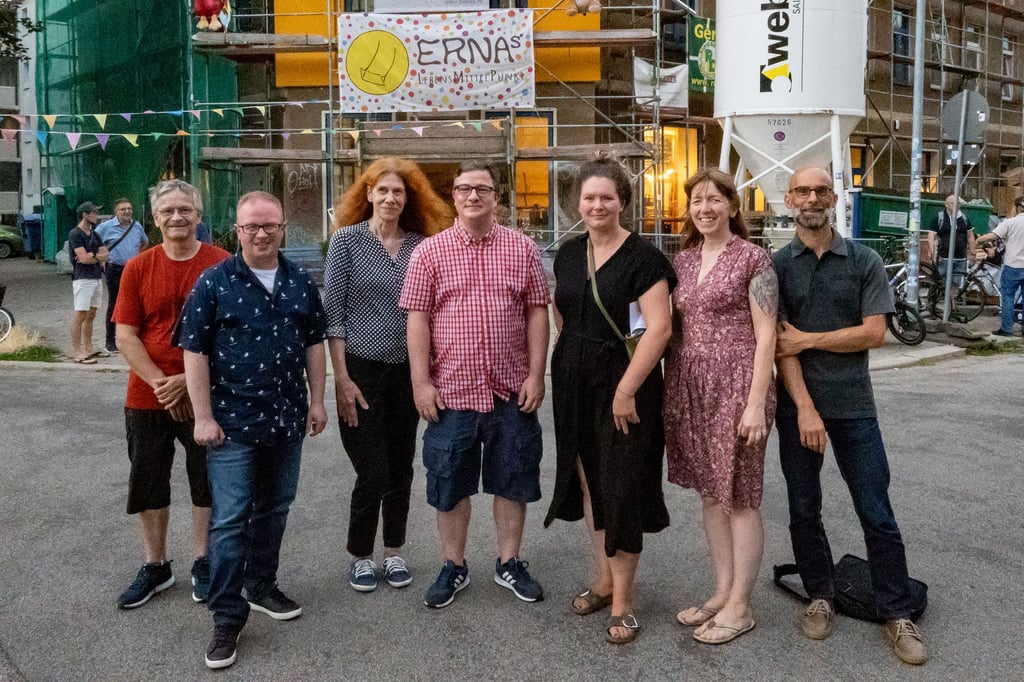 Der neue Vorstand des Vereins Bürger für Stadtfeld in Magdeburg.