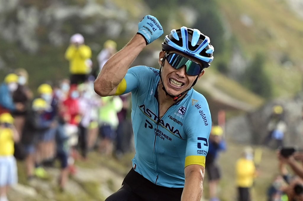 Der Kolumbianer Miguel Angel Lopez 2020 bei der Tour de France.