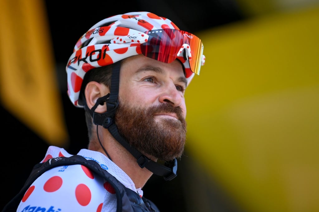 Wird das Polka-Dot-Jersey bis Paris tragen, aber nur als Zweiter der Bergwertung: Simon Geschke.