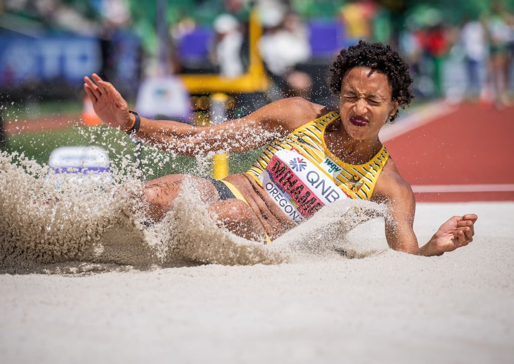 Hat das WM-Finale erreicht: Malaika Mihambo in Aktion.
