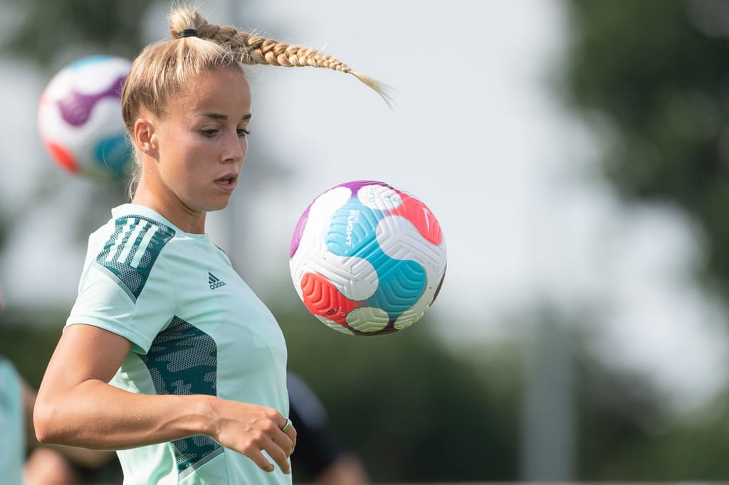 Die Abwehr um Giulia Gwinn kassierte noch nicht ein EM-Gegentor.