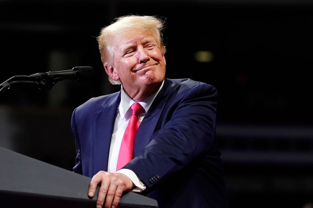 Donald Trump bei seinem Auftritt in Prescott, Arizona.