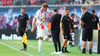 Musste das Testspiel gegen Liverpool verletzt beenden: RB-Stürmer Alexander Sörloth