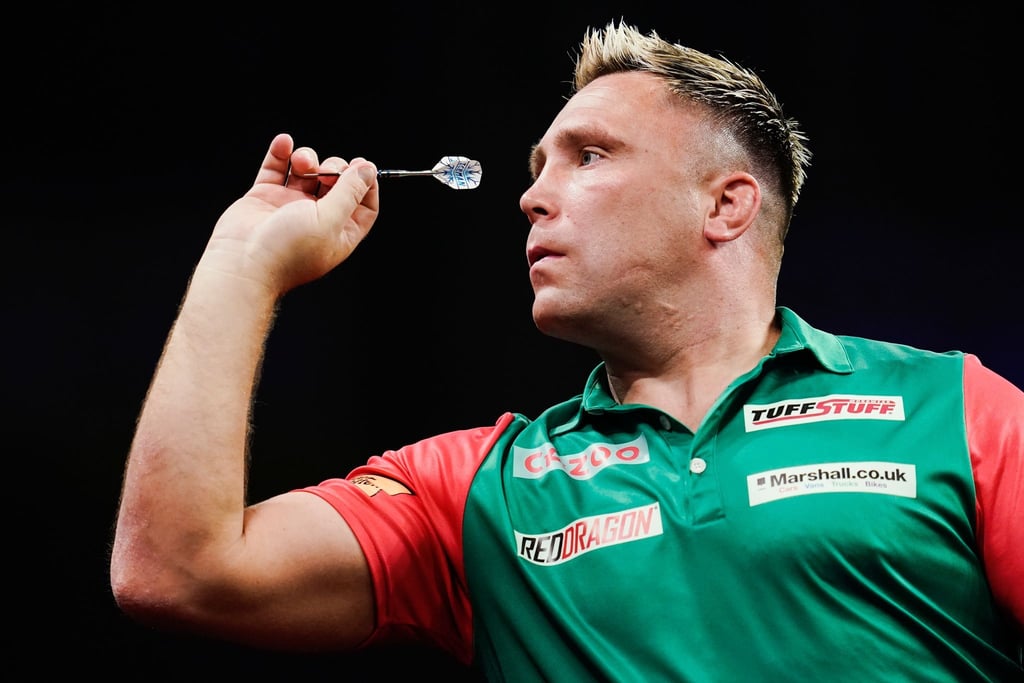 Trifft in Blackpool auf Michael van Gerwen: Gerwyn Price.