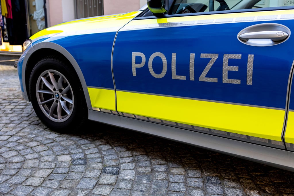 Die Polizei wurde in Dessau zu einem Ladendiebstahl gerufen.