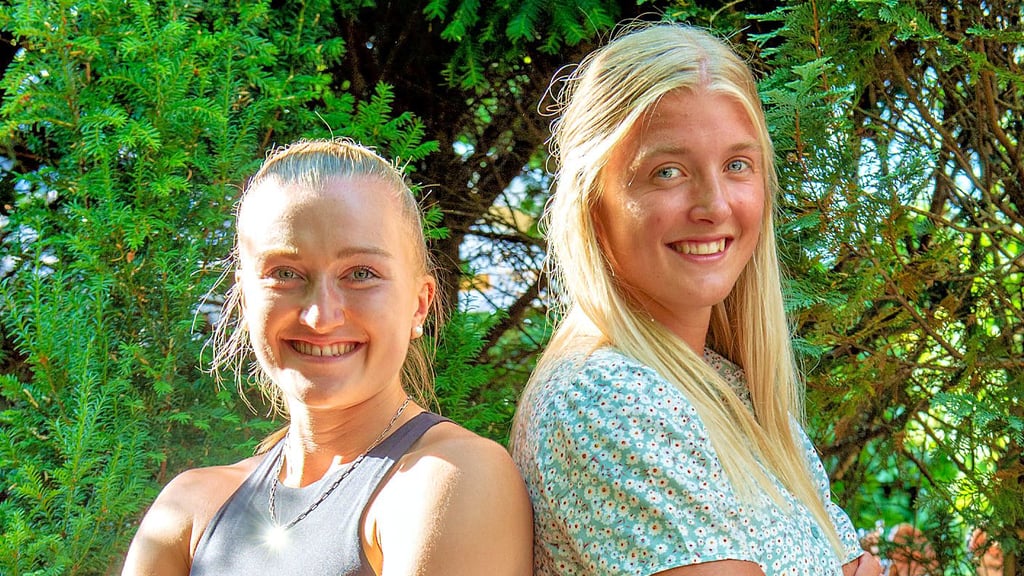 Cara Reuthal (l.) und Lotta Woch haben einiges gemeinsam.