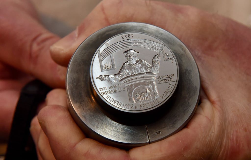 In diesem Jahr ist Müntzer das Thema der Jahresmedaille.