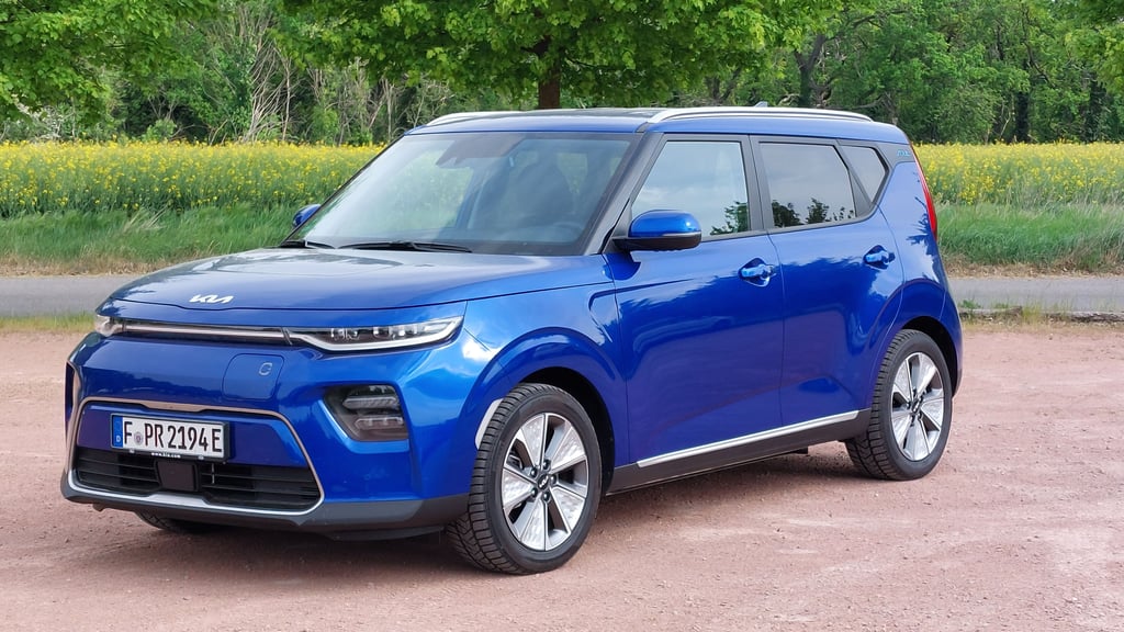 Den Kia e-Soul gibt es ab 38.90 Euro.